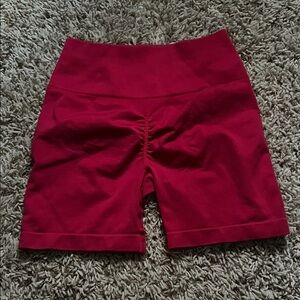 Women's hot pink High-Waisted Shorts